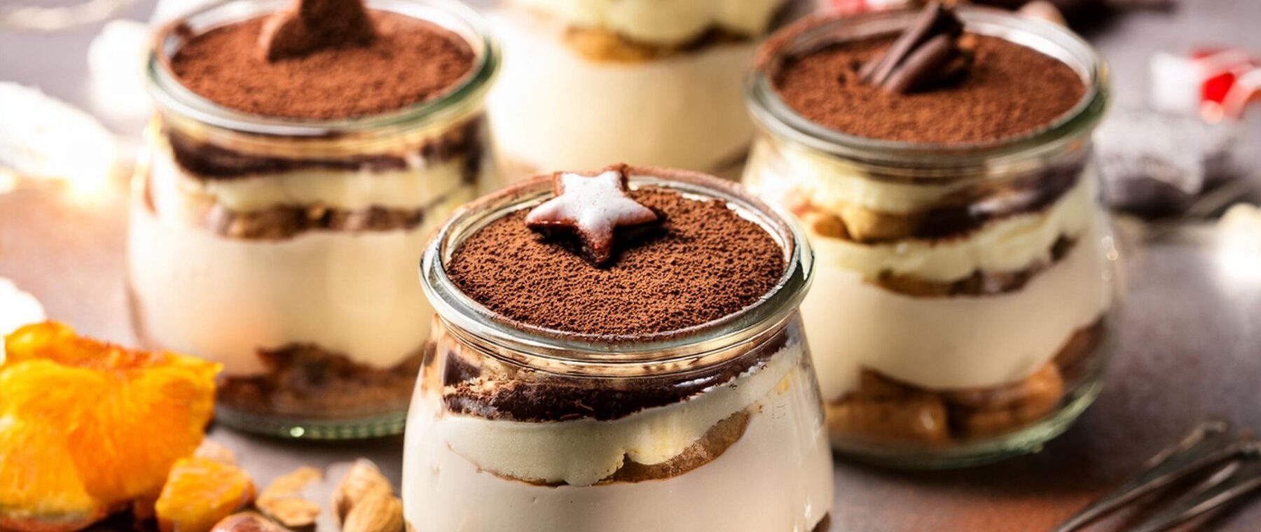 Tiramisu mit Quark und Spekulatius