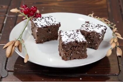Schoko-Mandel Brownies, Mandel Schoko