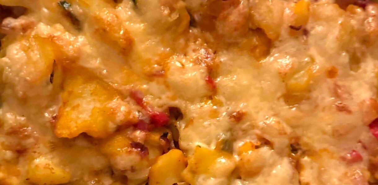 Weißkohl Auflauf mit Raclette