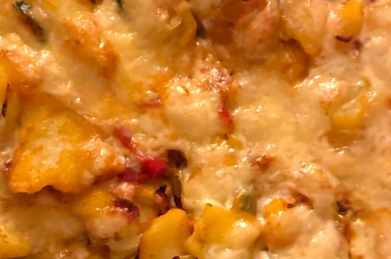 Weißkohl Auflauf mit Raclette